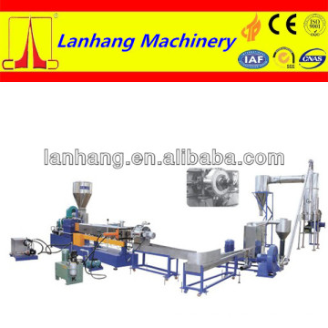 Underwater pelletizing line